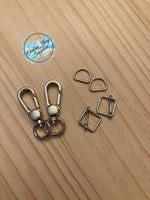 Silver 12mm hardware