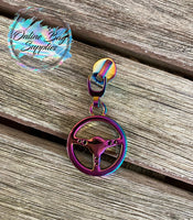 Steering Wheel Zipper Pull - Exclusive Design