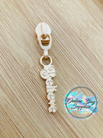 Believe Zipper Pull - Exclusive Design