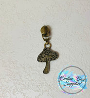 Toadstool Zipper Pull - Exclusive Design