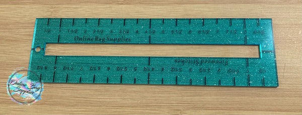 Rectangle Zipper Template