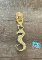 Seahorse Zipper Pull - Exclusive Design