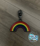 Enamel Rainbow Zipper Pull - Exclusive Design